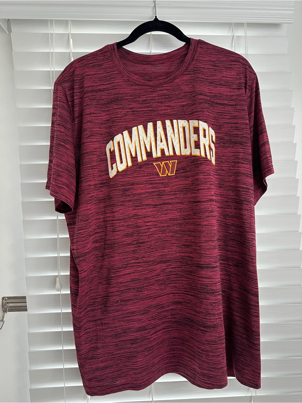 Commanders Maroon Heather T-Shirt